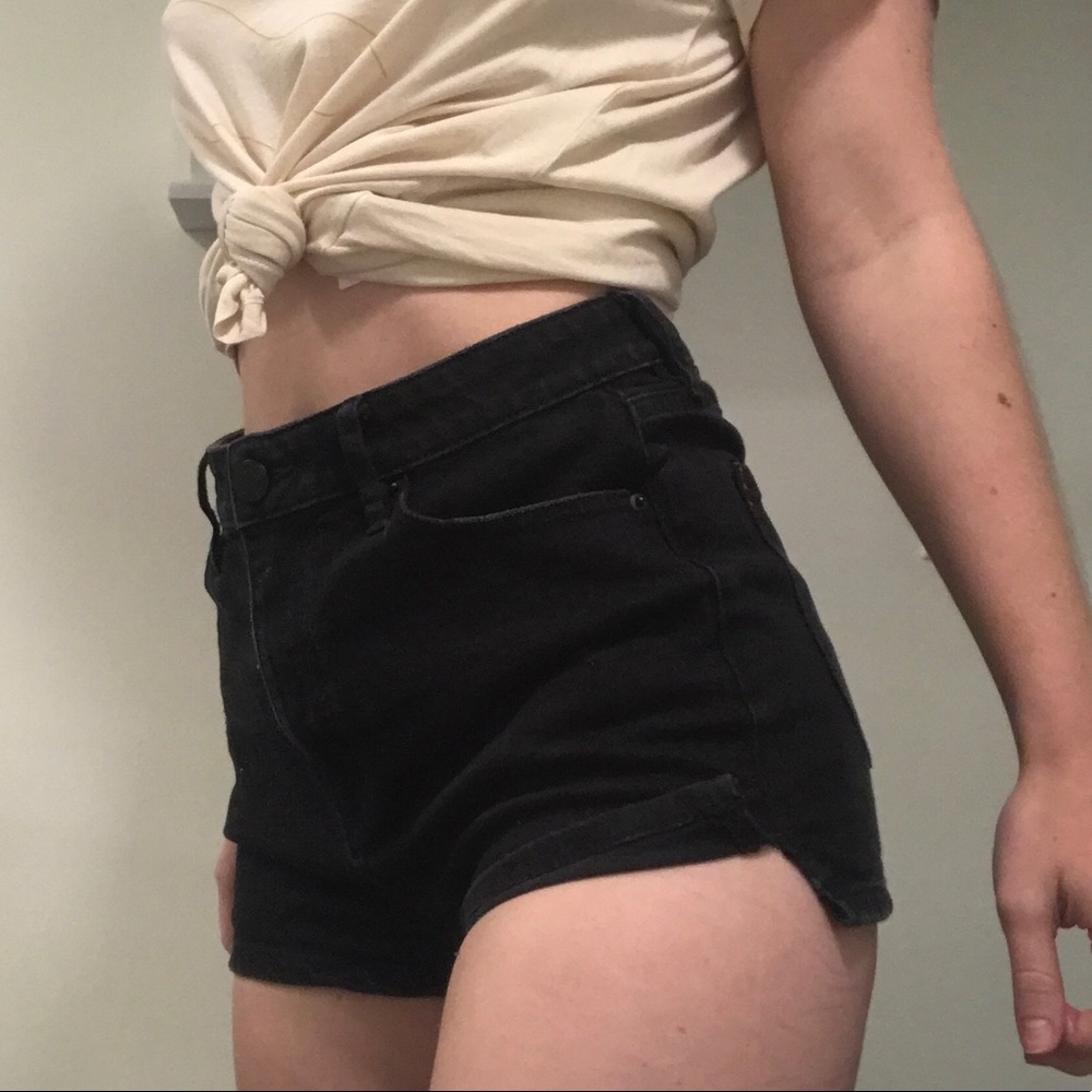 BDG urban outfitters mom jean shorts